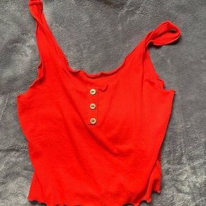 Bright Red Cami <3